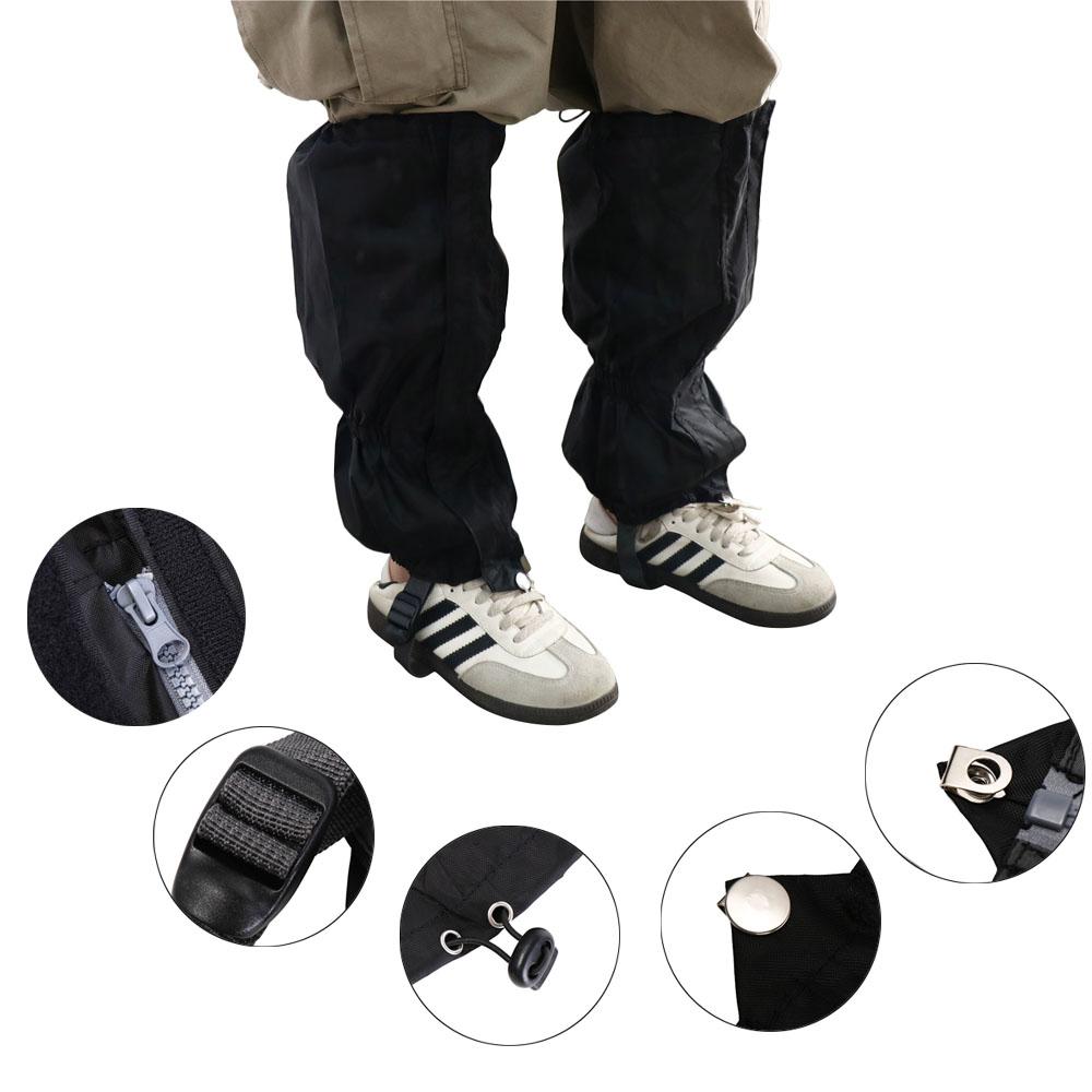 Snow Foot Cover Leg Gaiters Waterproof Leg Warmers Ski Boot Leg Covers  Camping Climbing