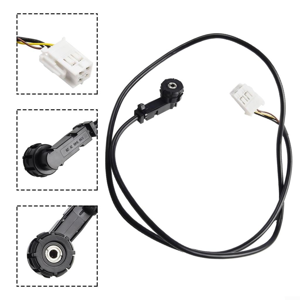 4Pin AUX Cable Quick Installation ABS Anti Wear 4Pin Aux Link Cable A2034401808 Car Spare Part for W209 C209 A209