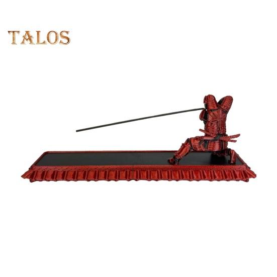 

Держатель для благовоний «Самурай», пепельница, курильница для благовоний «Воин», домашний офис, медитация, йога, релаксация, украшение для домашнего офиса красный черный