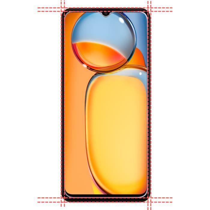 Tempered Glass - Phonillico® - Xiaomi Redmi 13C - Pack of 2 - Scratch Resistant - Transparent