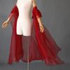 Hanfu Cinese Classico Maniche ad Acqua Pizzo di Organza Allacciatura Scialle di Pizzo Fluttuante da Fata Manica da Braccio Accessorio per Danza Etnica