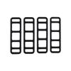 4Pcs Bike Bicycle Cycling Silicone Elastic Strap Bandage Light Lamp Mount Holder Mirror Recorder Fixed Silicone Band Headlight