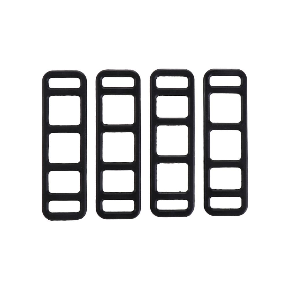 4Pcs Bike Bicycle Cycling Silicone Elastic Strap Bandage Light Lamp Mount Holder Mirror Recorder Fixed Silicone Band Headlight