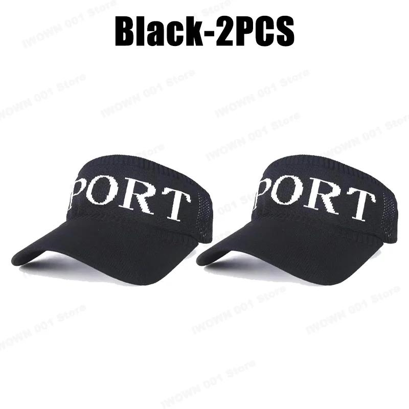 Summer Women Sun Visor UV Protection Cycling Baseball Cap Golf Seaside Breathable Tennis Lady Jogging Empty Top Hat Outdoor