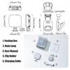 Adjustable Brightness Portable LED Selfie Light 3 Color Light Clamp Photography Light  Night