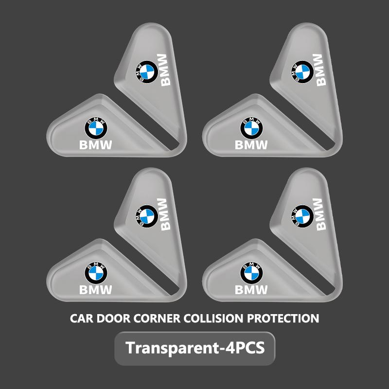 QCSD2 Car Door Corner Anti-Collision Sticker Scratch Resistant Decora For BMW M Performance E36 E46 E60 E90 E91 E92 E93 F30 F20