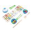 Wooden For Toy Kids Bead Pairing Puzzle To Promote Development Concentration