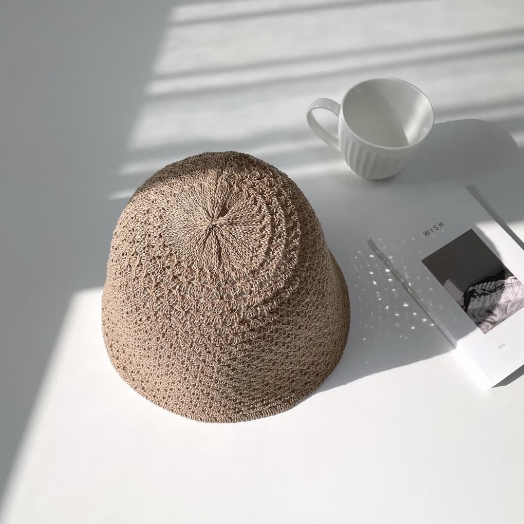 Men's and Women's Daily Bucket Hat Knitted Bucket Hat