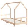 VidaXL Bed Frames for Children 80x200 Cm Solid Pine Wood 835715