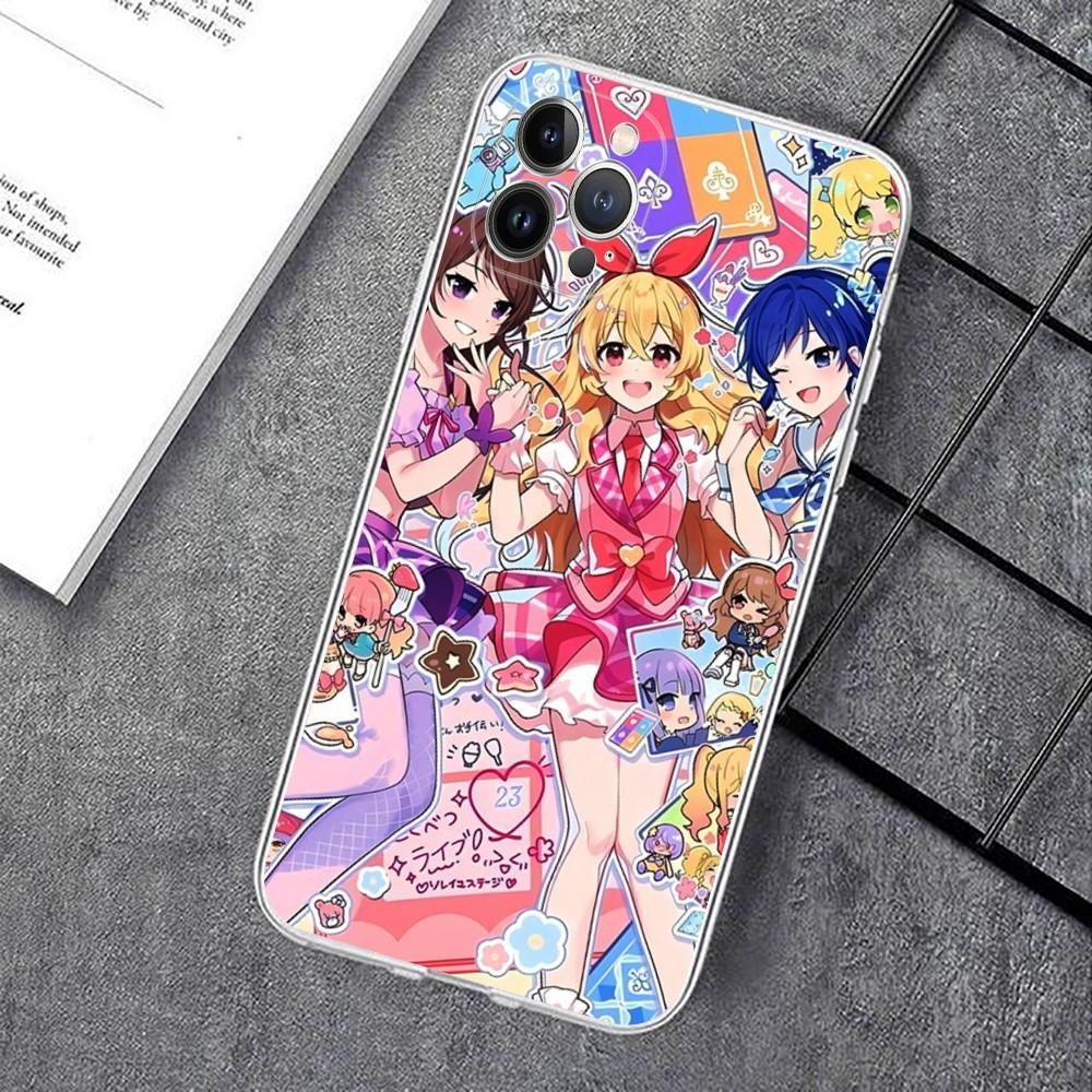 Anime A-aikatsu Phone Case For IPhone 16 15 14 11 12 13 Mini Pro XS Max Cover 6 7 8 Plus X Funda Shell