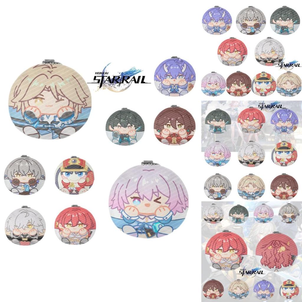 Huawei Railway Character Plush Dolls Pam, Bronya, Yanzheng And More 9cm Height