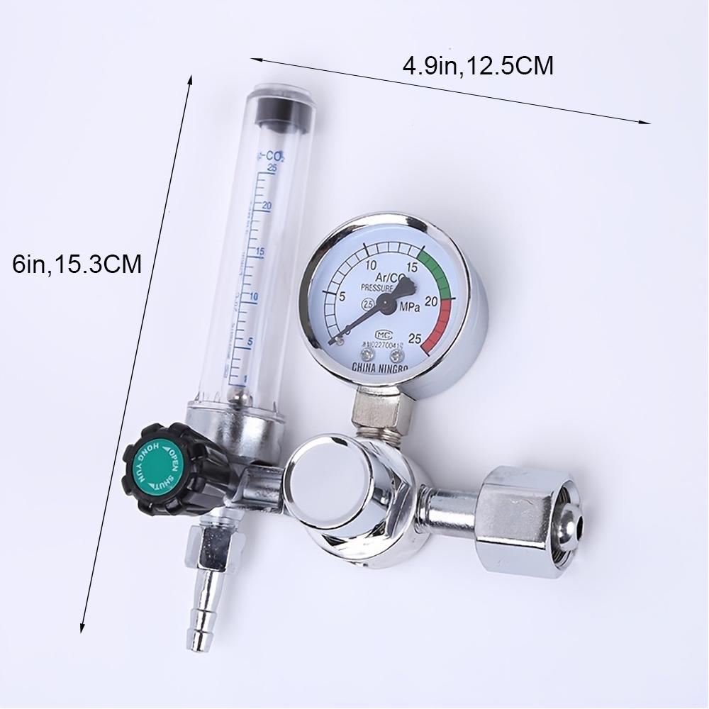 New 2025, CO2 Flow Meter Mig Tig 0-25 MPa, Standard Flow Meter, Welding Device, Argon Pressure Reducer