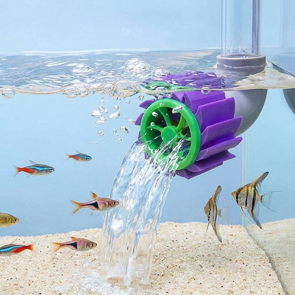 20/25/32 MM Tank Outlet Water Flow Diffuser Fan Aquarium Rotary Pump Head  Fish Tank Filtration