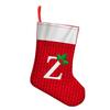 Printed Alphabet Christmas Stockings Decorations Christmas Window Fireplace Pendant Scene Arrangement Props