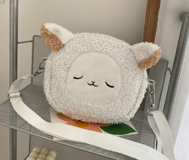 Women's Cute Doll Shoulder Bag - Autumn/Winter Fashionable Crossbody, Small Round Bag for Students & Cell Phones