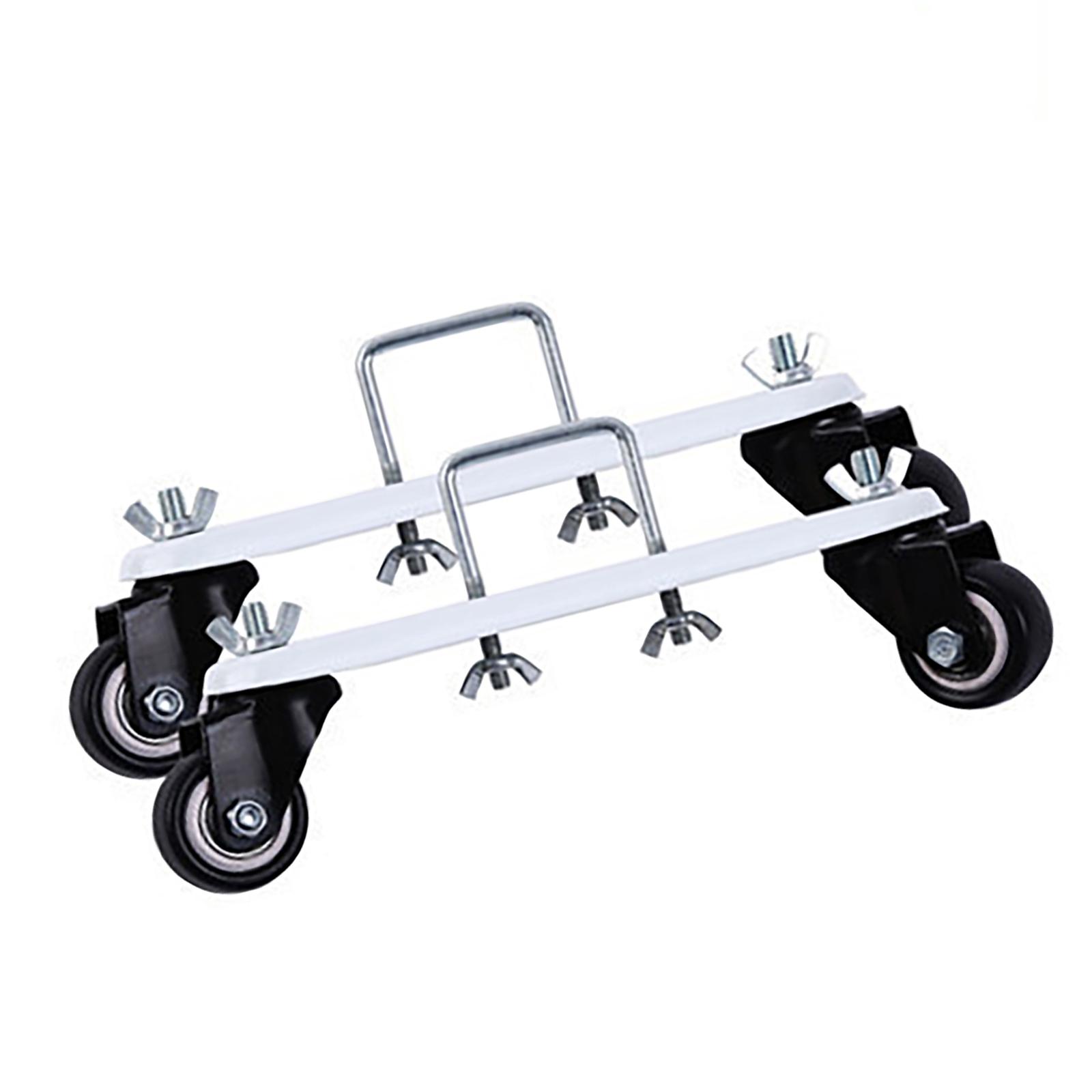 

2 шт. Кронштейн ролика масляного радіатора з колесами, ролики з вуглецевої сталі, поворотні колеса на 360 градусів для електричного радіатора D