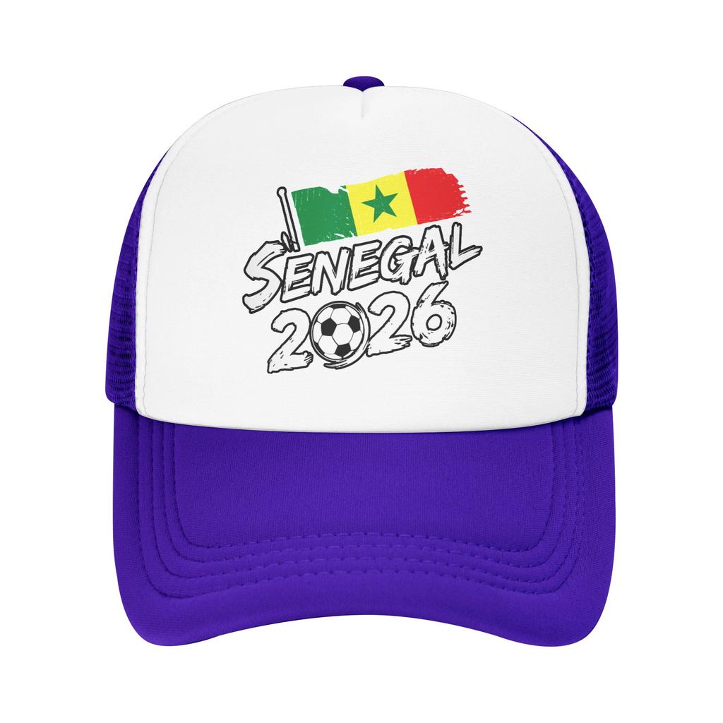 Summer Sun Hats Senegalese Flag Senegal Soccer Baseball Cap Hip Hop Hats Summer UnisexTeens Outdoor Sport Snapback Cap