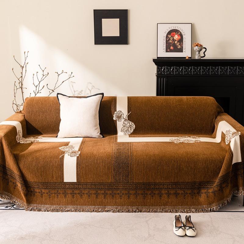 

Чехол для дивана из шенилла, универсальное одеяло для дивана на четыре сезона, роскошный, высококачественный цельный чехол для дивана, подушка для дивана 180*130