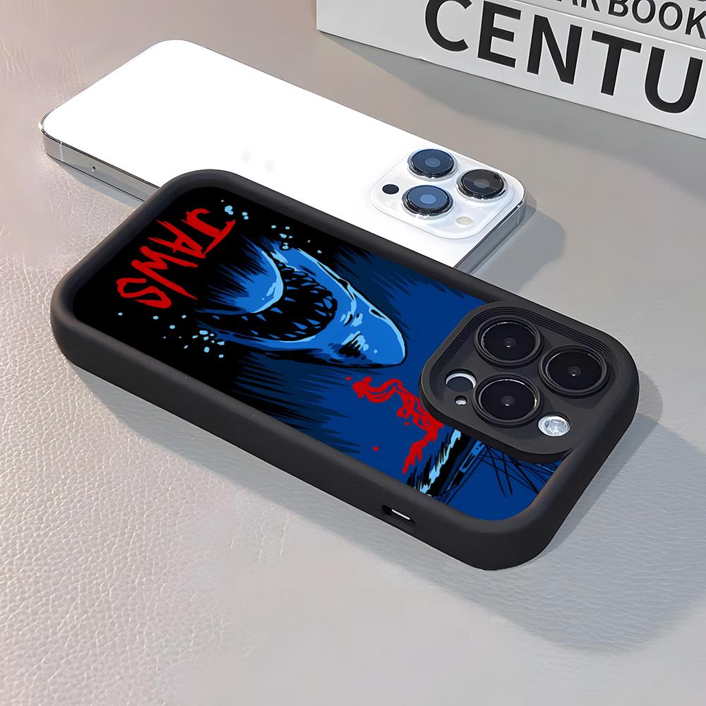 

Film Movie J-Jaws Phone Case For IPhone 17 Air 16 E 15 14 Plus 13 12 11 Pro Max Silicone Soft Case iPhone17
