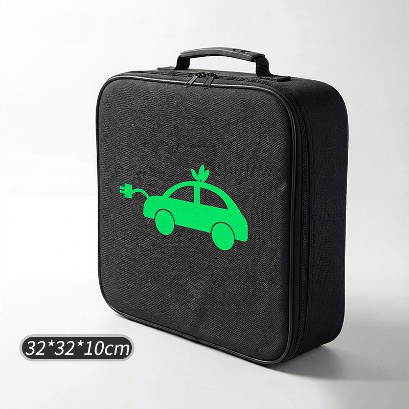 Electric Vehicle Charging Units Organizer Waterproof Storage Bag with Handle for Car Trunk Accessories