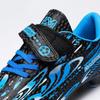 Kids Football Shoes Shock Absorption Anti-skid /Wear-resistant Long Spike Outdoor Sports Training Football Shoes for Boys