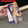 2DFlat Samsung phone case Golden Tabby Hugs Gray Yawn Cat Applicable to Galaxy S22 S23 S24 S25ULTRA S26 A12 A13 A14 A15 A16  A34 A35 A54 A55