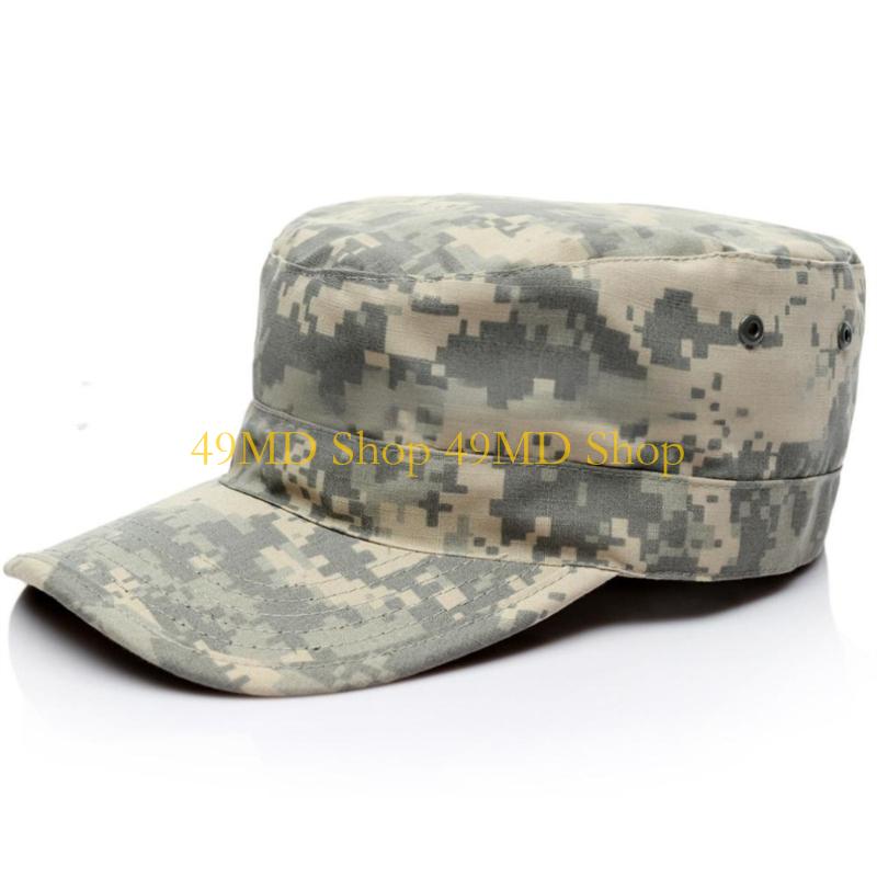 49MD Cadet Green Caps Adjustable Unisex Outdoor Hat Ventilated Design