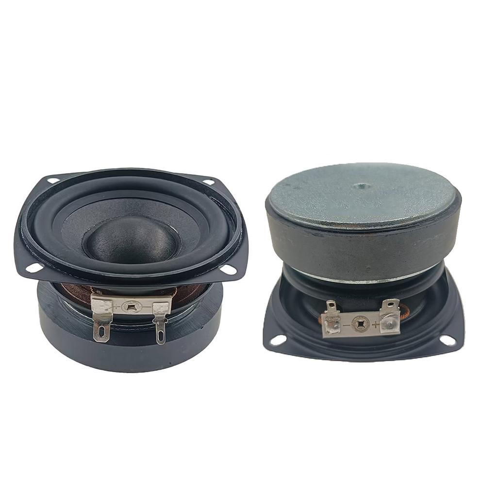 2Pcs 78mm Speakers 3Inch Full Frequency 4Ohm 15W Loudspeaker DIY Bass Sound For Home Theaters Loudspeakers