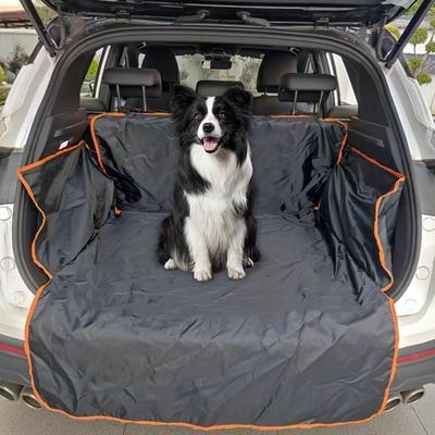 Universal Suv Cargo Liner For Dog Owners Heavy Duty Waterproof Trunk Mat Easy Clean Rear Pet Cargo Cover Protector
