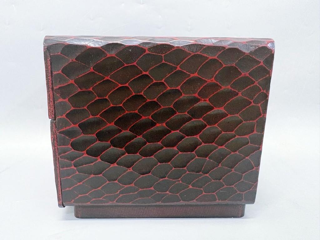 [USED]Kamakura-bori Mini Chest (2-Tier) – Tabletop Traditional Craft