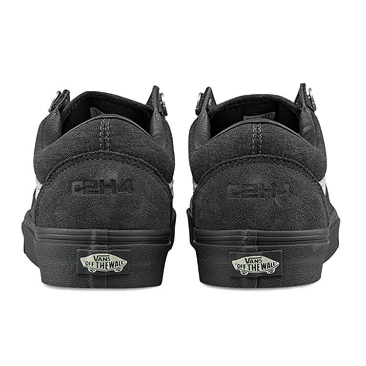 C2H4 X Vans Old Skool Relic Stone Unisex Sneakers Black Shark Beluga VN0A5AO92YD