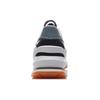 Li Ning Square Cushioning Slip Resistant Abrasion Resistant Breathable Low top Running Shoes Men's Thunderstorm Gray AGCR047-7