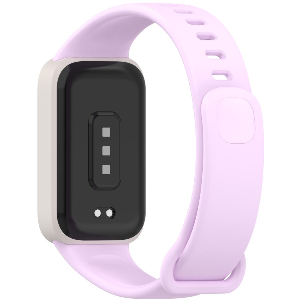 For Xiaomi Smart Band 9 Active/Redmi Band 3 Soft Silicone Integrated Wristband Watch Case