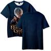 HOT Fashion για τους θαυμαστές του GAME Baldur's Gate 3 Γυναικείες μπλουζάκια casual γραφικά εμπριμέ κοντομάνικα για άνδρες