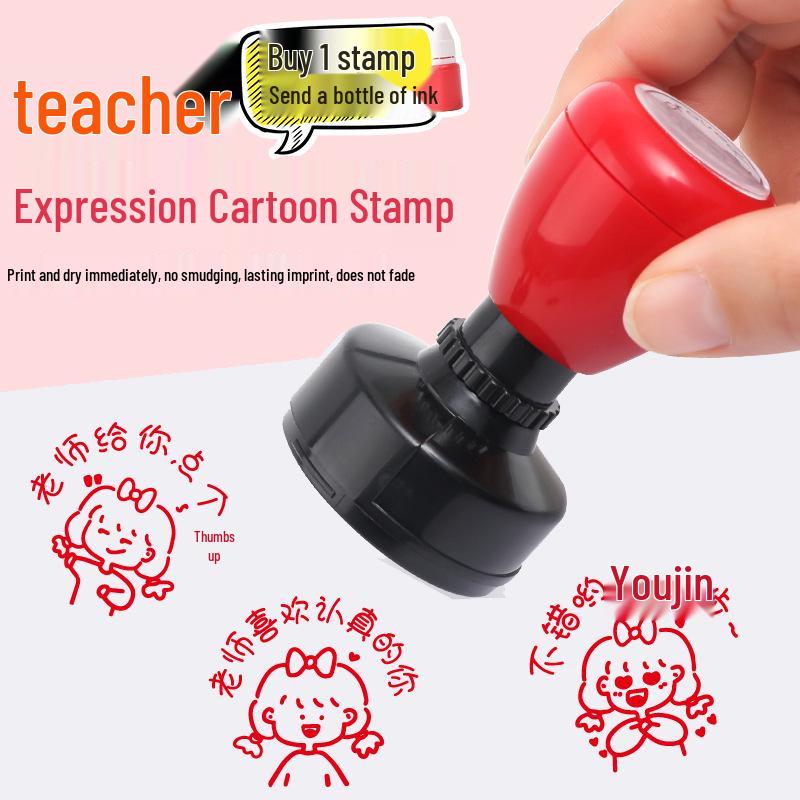 Cute Emoji Manga Print Reward Stickers for Teachers and Students