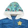 Marie Claire Kids' Snow Jumpsuit, Shinkansen, Perfect for Snow Play, Water-Repellent, Padded, Fleece-Lined, Hooded, 144350, Green, MNT 90