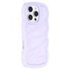 For iPhone 16 Pro Max Case Wavy Edge Shockproof TPU+PC Phone Cover