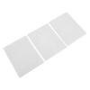 3pcs Welding Mesh 5.91x7.87in Cuttable Plastic Reinforcing Stainless Steel Wire Mesh Screen for Car Bumper Kayak Repair