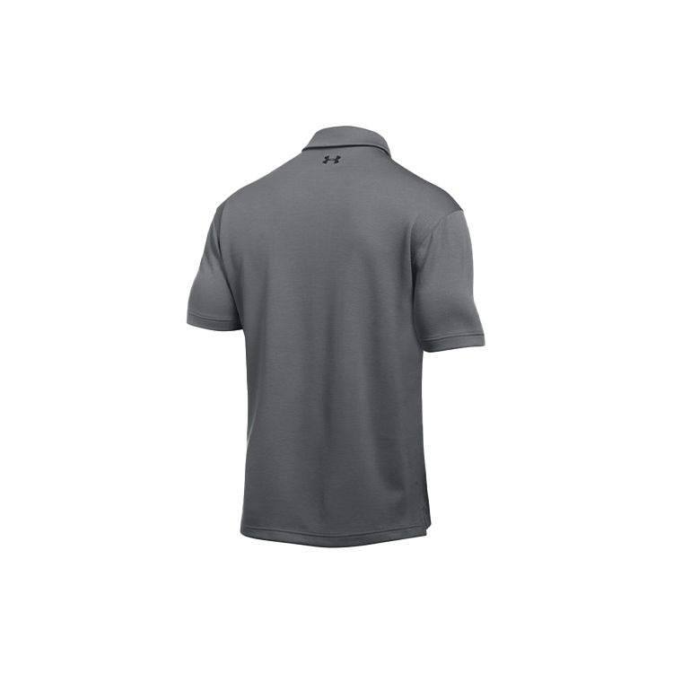 Under Armour Golf Sports Casual Short Sleeve Polo Shirt Men Tops Grey 1290140-040