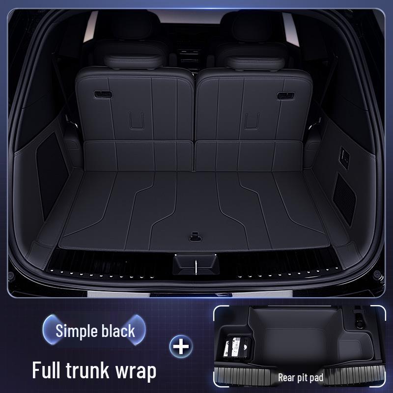 Diepblauw S09 Kofferbakmat voor Model 2025: Volledige Dekking Auto Interieur Accessoires