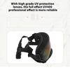 Large Dog Sunglasses UV Protection Windproof Anti Fog Adjustable Dog Goggles for Outdoor Dogs Eye Safety Blue
