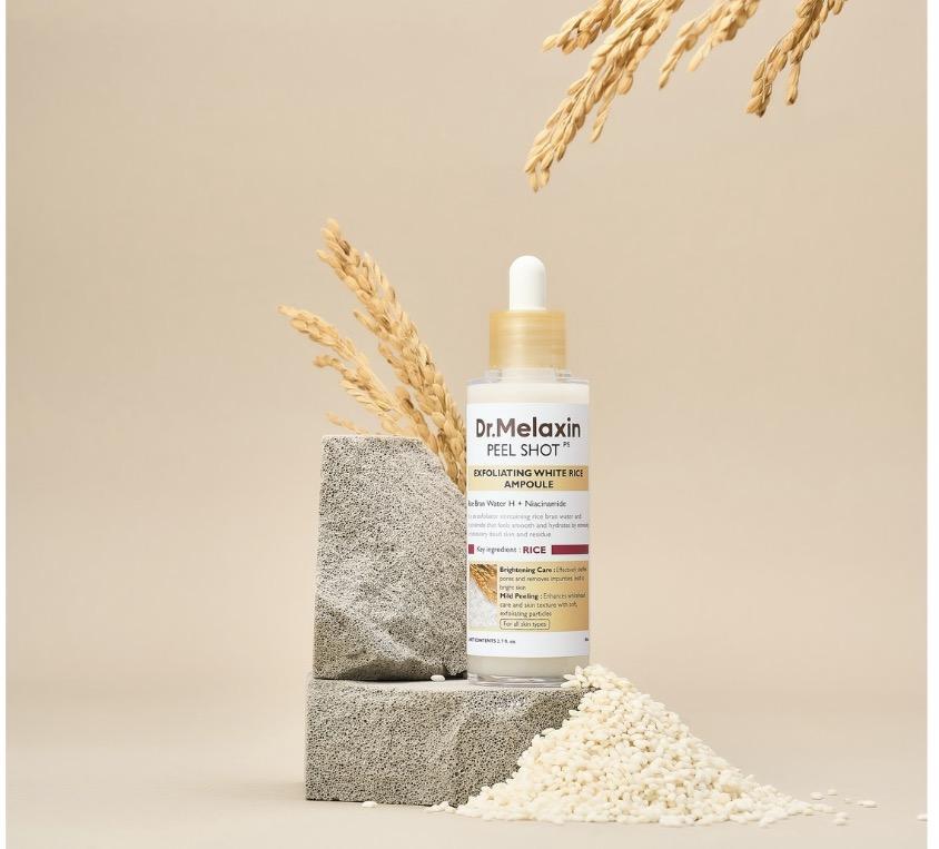 Dr. Melaxin Peel Shot PS Rice Exfoliant Ampoule 80ml