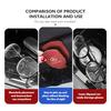 CQP1 Magnetic Car Sun Visor Glasses Holder Storage Clip Accessorie For Mercedes Benz AMG A C E S G Class W201 W210 W108 W204 W205