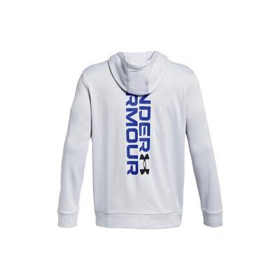 Under Armour Fleece Grafik Buchstaben Print Hoodie Herren Hoodies Hellgrau 1379745-014