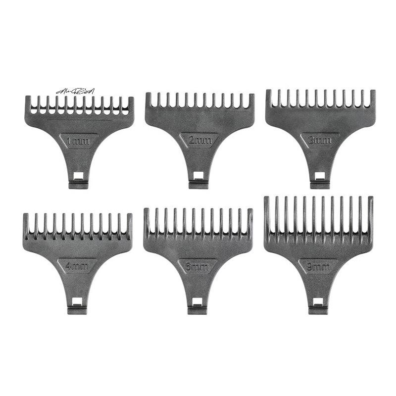 4/6Pcs Professional Hair Clippers Limit Comb Washable Cutting Guide Guards for Electric Clipper Barber Shop