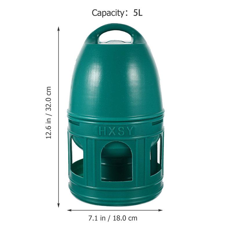 Large Capacity Bird Water Dispenser for Pigeons Parrots Doves Sturdy Round Smooth Detachable Easy Clean Portable Household Zoo