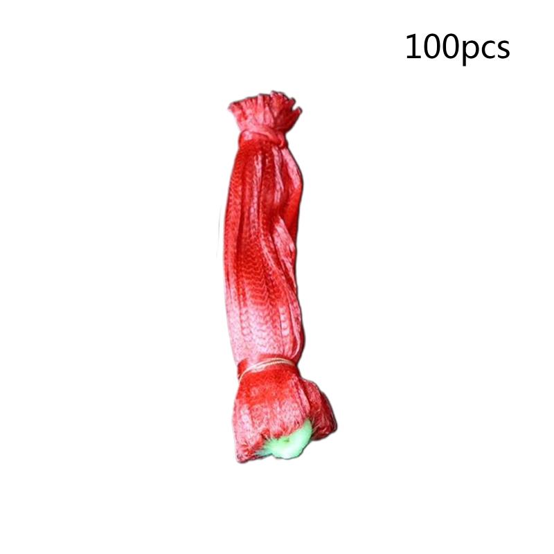 100pcs Watermelon Net Durable Heavy Duty Watermelon Hammock for Garden Yard Melon Cradle Hanging Bags with Drawstring