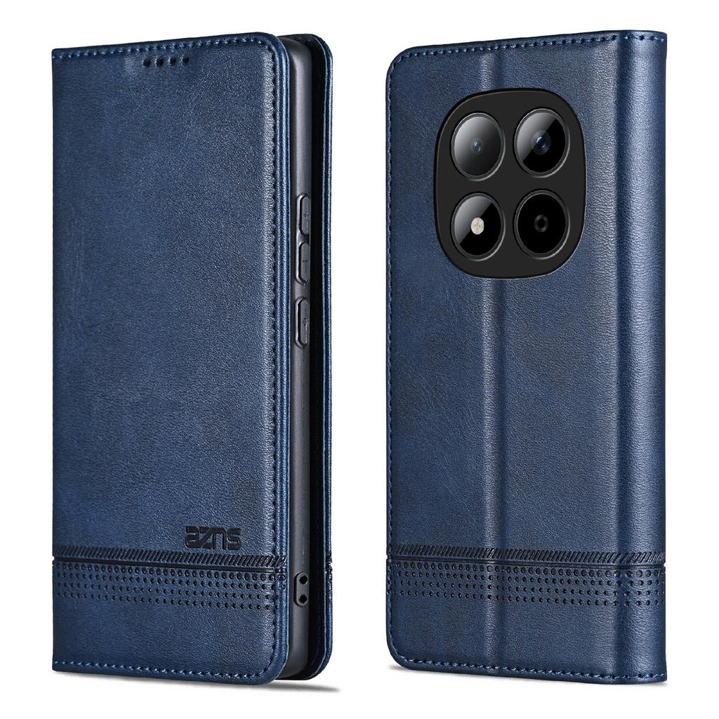 AZNS For Xiaomi Redmi Note 15 Pro 5G (Global) Case Cowhide Texture PU Leather Wallet Phone Cover