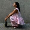 Cotton V-Neck Sleeveless Vest Top Long Pants Set Women's New Pure Color Temperament Commute Two-Piece Outfit
