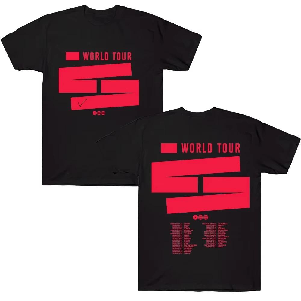 2026 New Style 5th Album World Tour TShirt Y2K Fashion 100 Cotton Unisex Youth Crew Neck Short Sleeve High Quality Top
